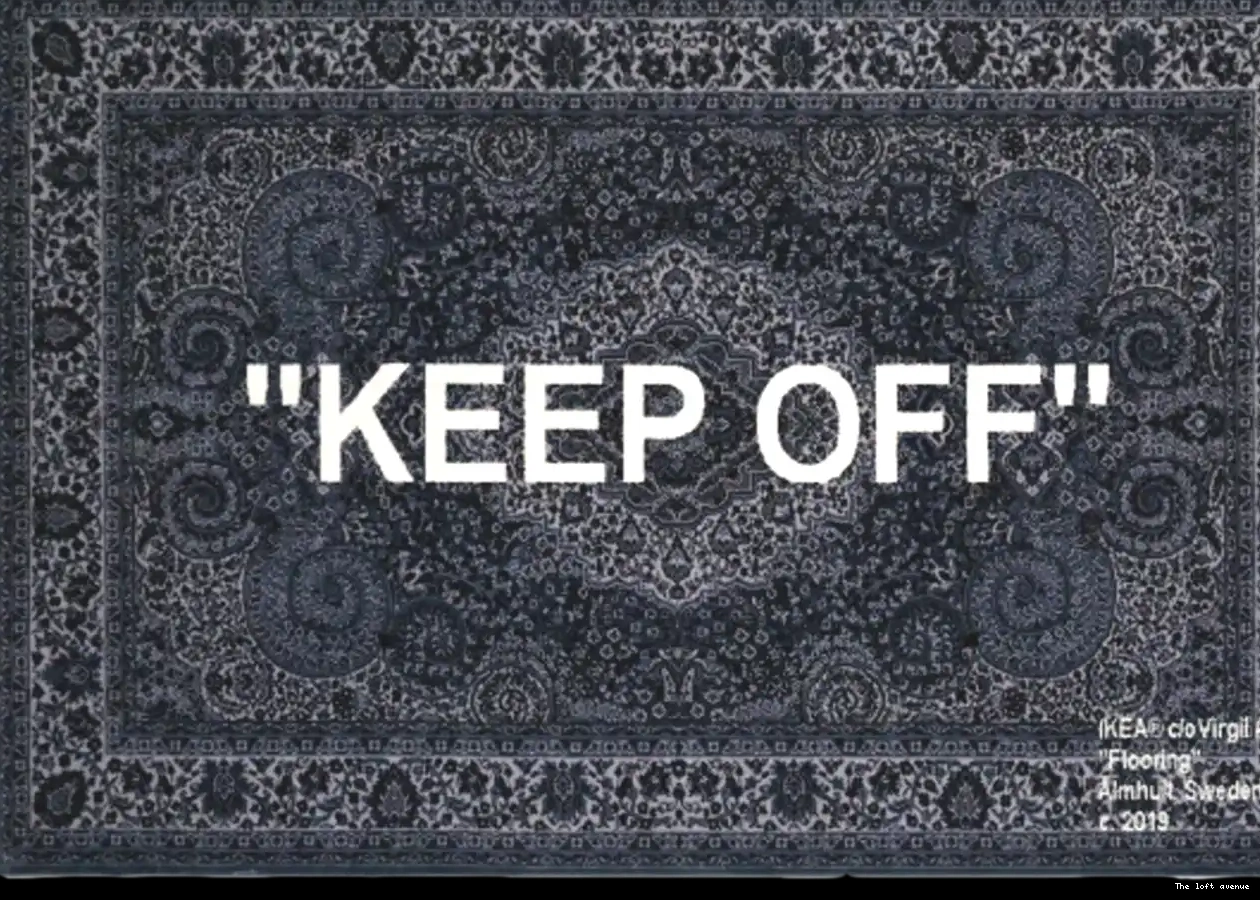 "KEEP OFF" RUG 0504